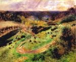 Пейзаж в Воргмонт 1879г